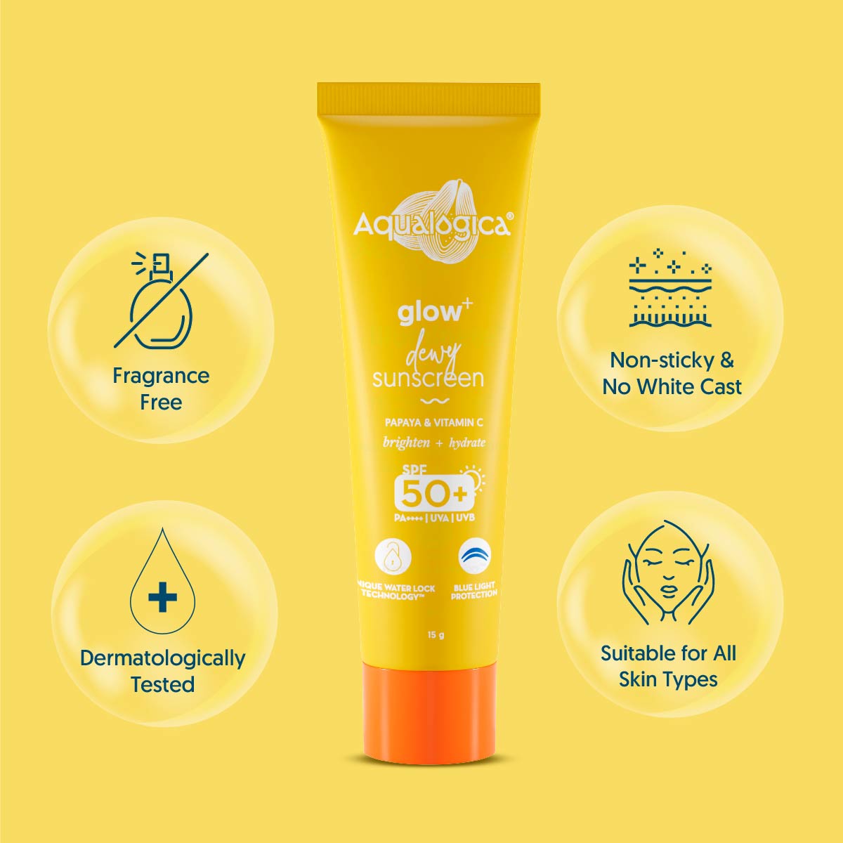 FREEBIE - Glow+ Dewy Sunscreen 15g