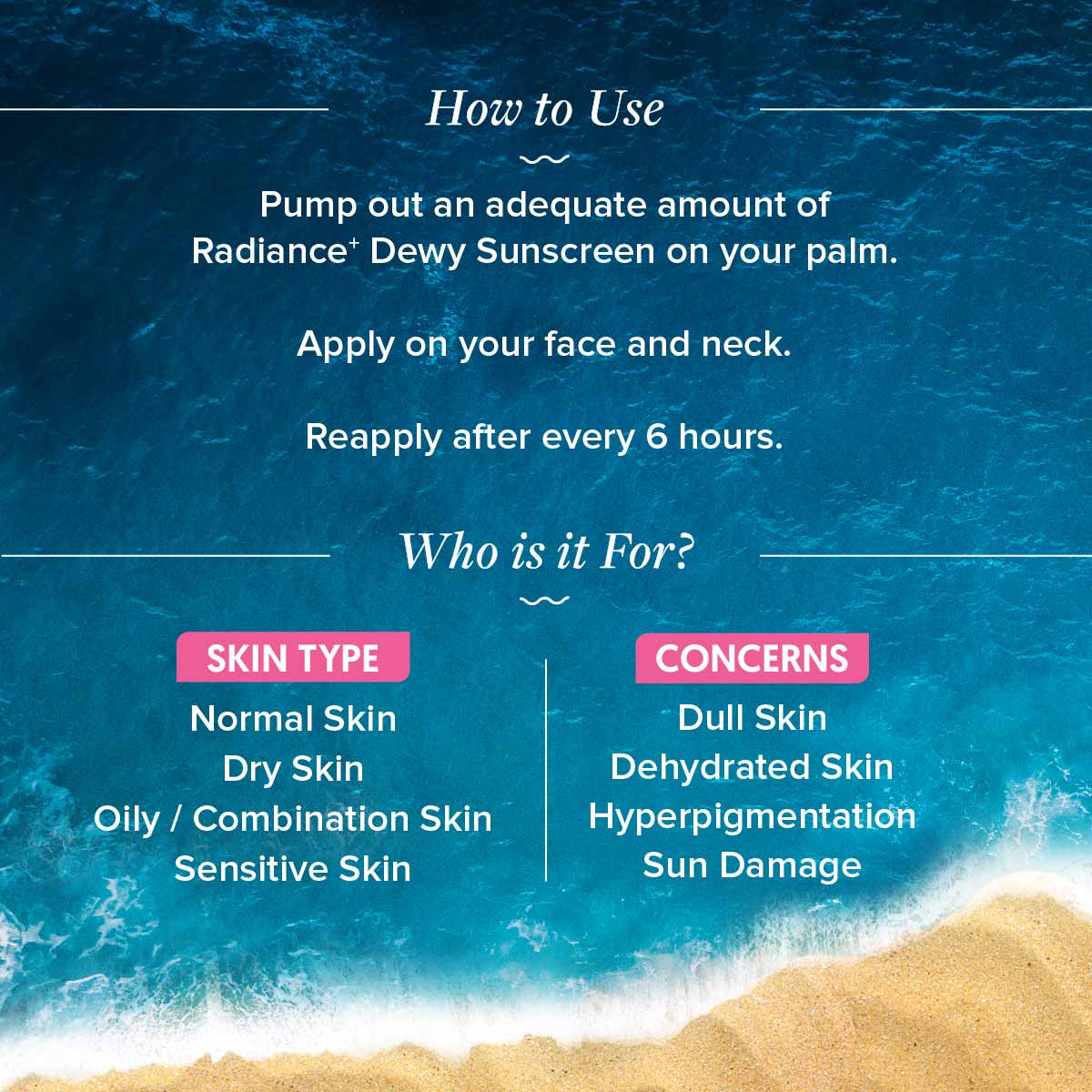 Radiance Suncreen SPF 50 Sunscreen, Aqualogica Radiance+ Dewy Sunscreen 80g